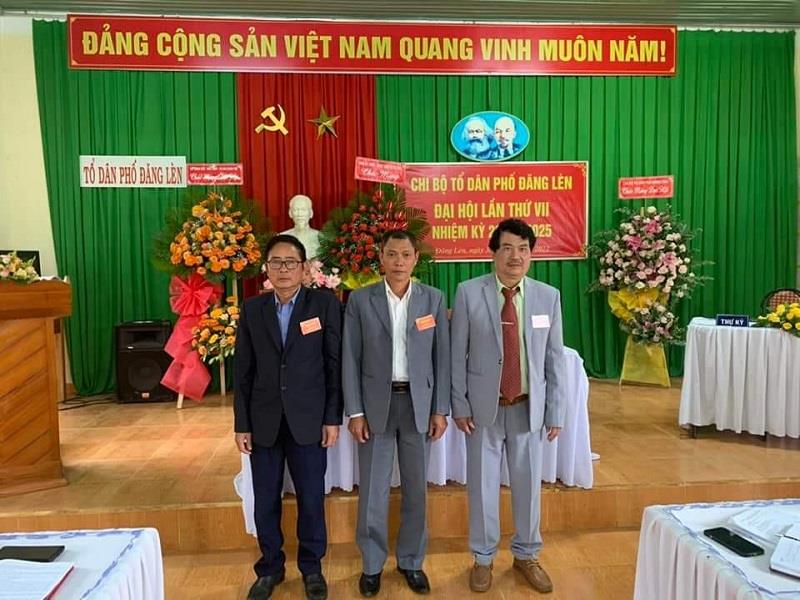 Ra mắt Chi ủy Chi bộ tổ dân phố Đăng Lèn, thị trấn Lạc Dương nhiệm kỳ 2022 - 2025