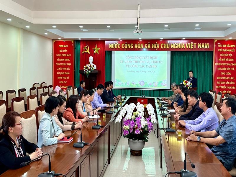 Các đại biểu tham dự hội nghị tại Ủy ban MTTQ Việt Nam tỉnh