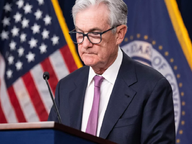 Chủ tịch FED Jerome Powell. (Ảnh: AFP/Getty Imges)