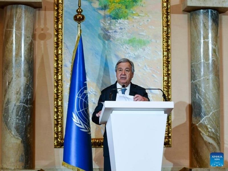 Tổng Thư ký Liên hợp quốc Antonio Guterres. (Ảnh: Xinhua)
