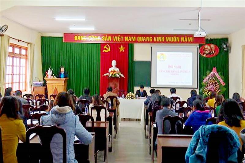 Hội nghị Ban Chấp hành Công đoàn huyện Lạc Dương lần thứ 5.