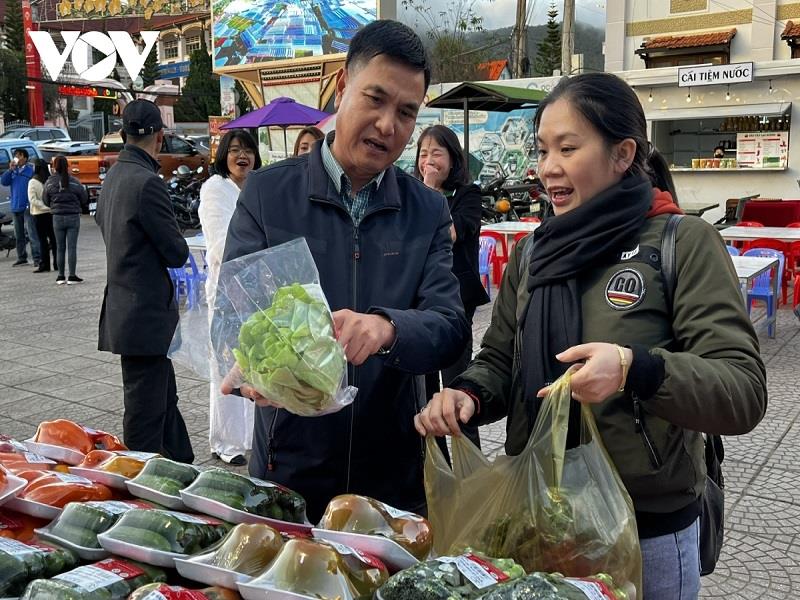 Trong gần 400 sản phẩm đạt tiêu chuẩn OCOP của Lâm Đồng, có nhiều sản phẩm nông sản rau, củ, quả