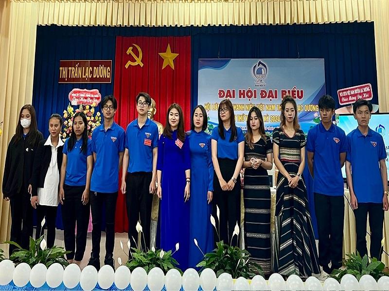 Ra mắt Ủy ban Hội LHTN Việt Nam thị trấn Lạc Dương lần thứ V, nhiệm kỳ 2024 - 2029