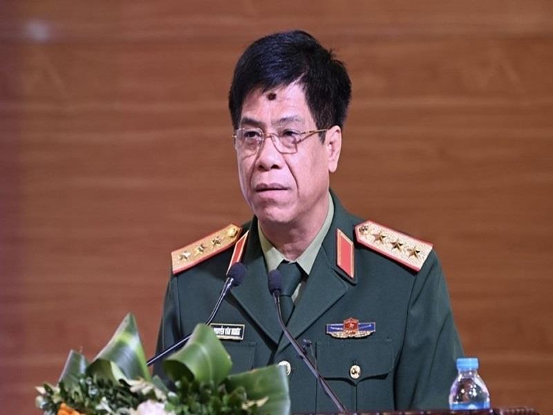Thượng tướng Nguyễn Văn Nghĩa, Phó Tổng tham mưu trưởng Quân đội nhân dân Việt Nam phát biểu tại chương trình