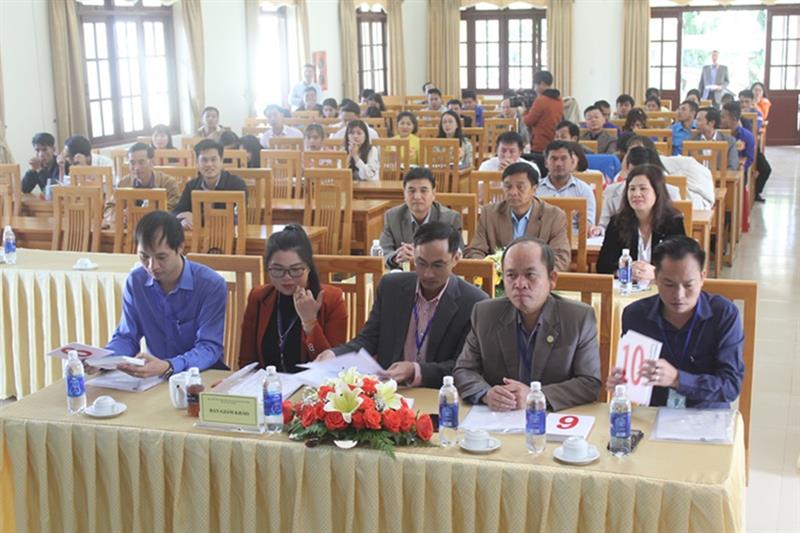 Ban Giám khảo Hội thi công chức trẻ với cải cách hành chính huyện Lạc Dương năm 2019