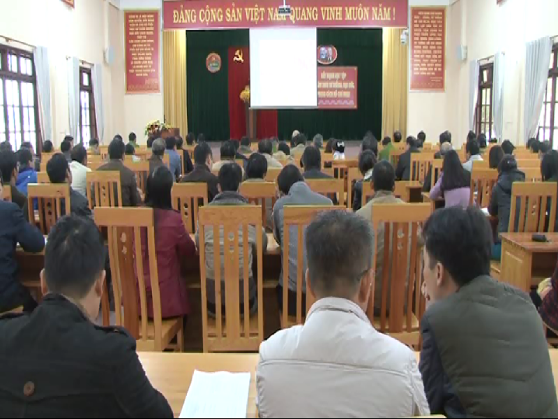 Hội nghị trực tuyến toàn quốc nghiên cứu, học tập chuyên đề năm 2020 tại điểm cầu huyện Lạc Dương