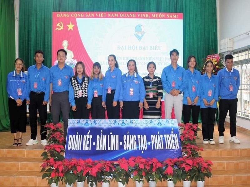 Ra mắt Uỷ ban Hội LHTN Việt Nam xã Đạ Nhim nhiệm kỳ 2024 - 2029