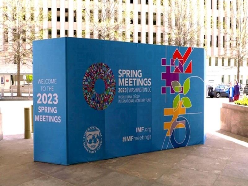 Hội nghị Mùa xuân của IMF và Ngân hàng Thế giới WB diễn ra tại Washington từ ngày 10/4 đến ngày 16/4. Ảnh: IMF