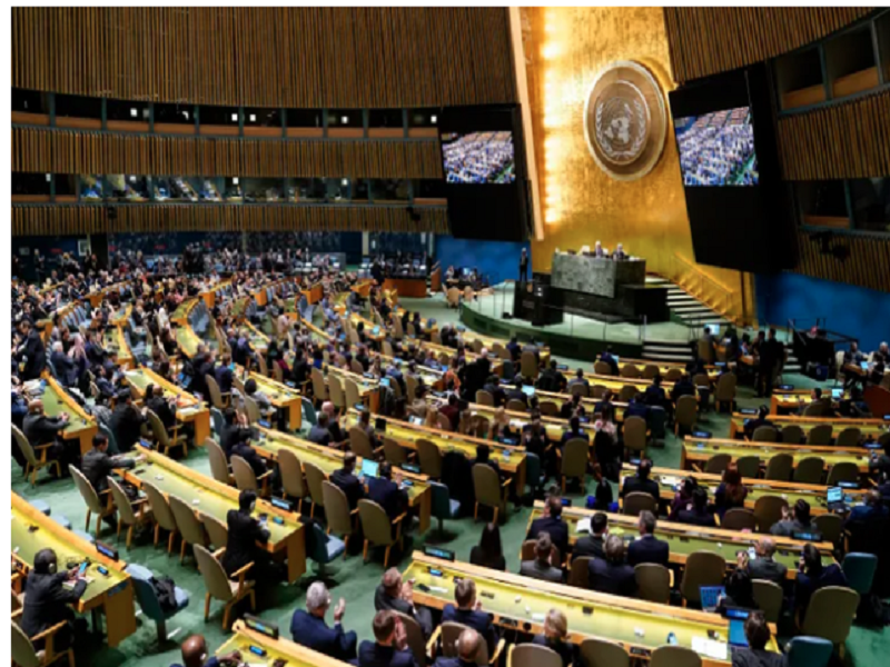 Tuần lễ cấp cao Đại hội đồng Liên hợp quốc khóa 78 được tổ chức ở New York, Mỹ. (Ảnh: AP)