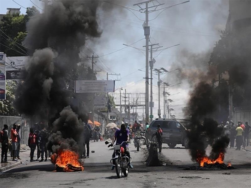 Bạo lực lan tràn ở thủ đô Port-au-Prince của Haiti. (Ảnh: Reuters)
